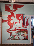 Trans-e-tu mural com telas