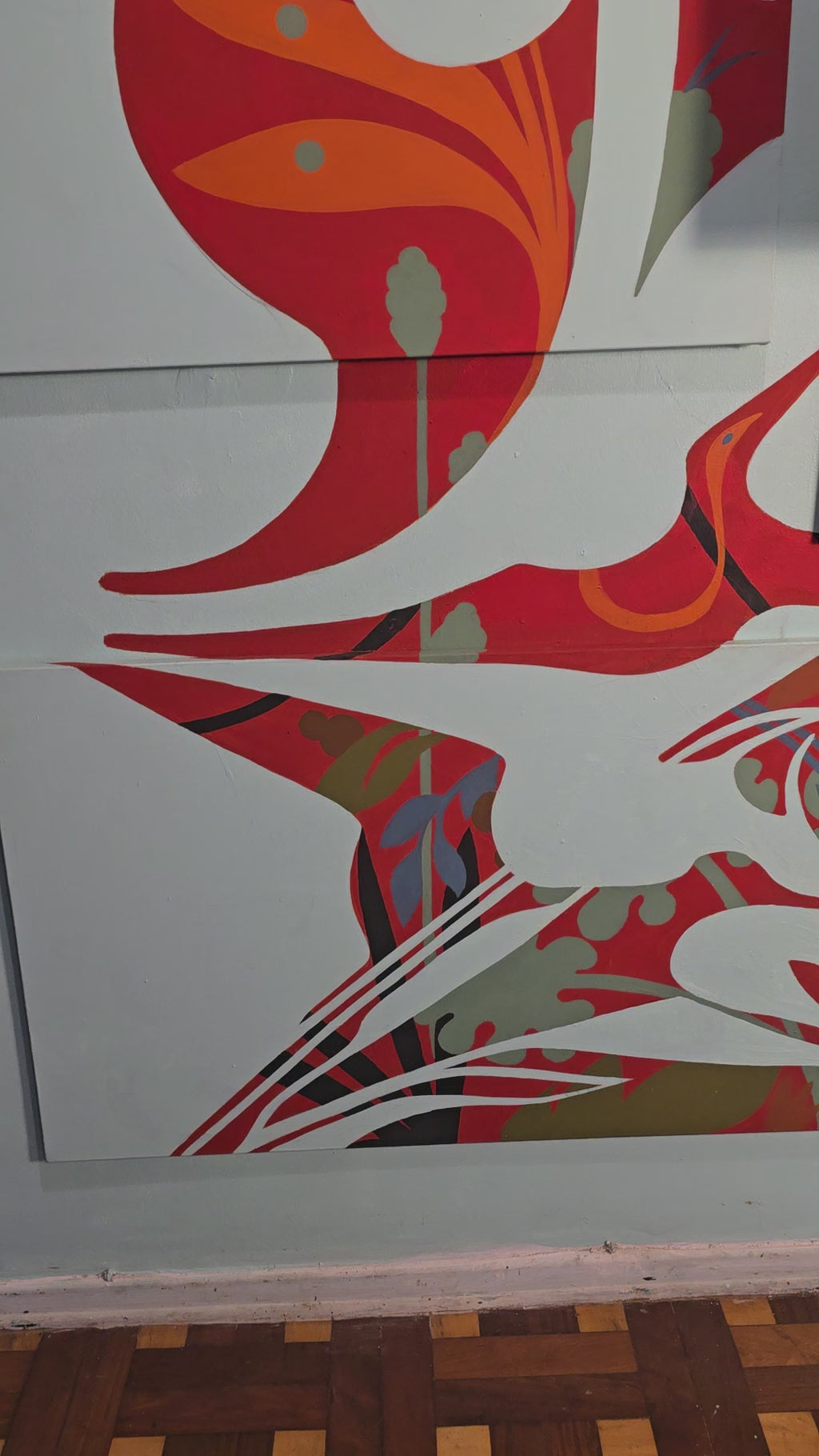Trans-e-tu mural com telas