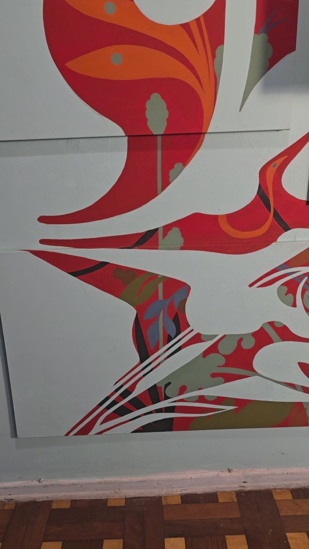 Trans-e-tu mural com telas