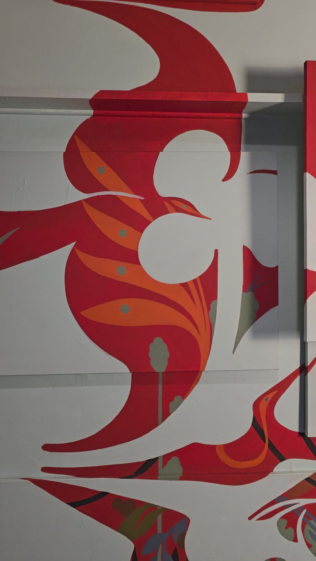 Trans-e-tu mural com telas